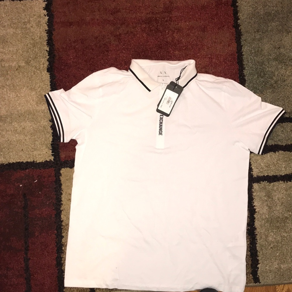 Brand new Armani exchange polo shirt